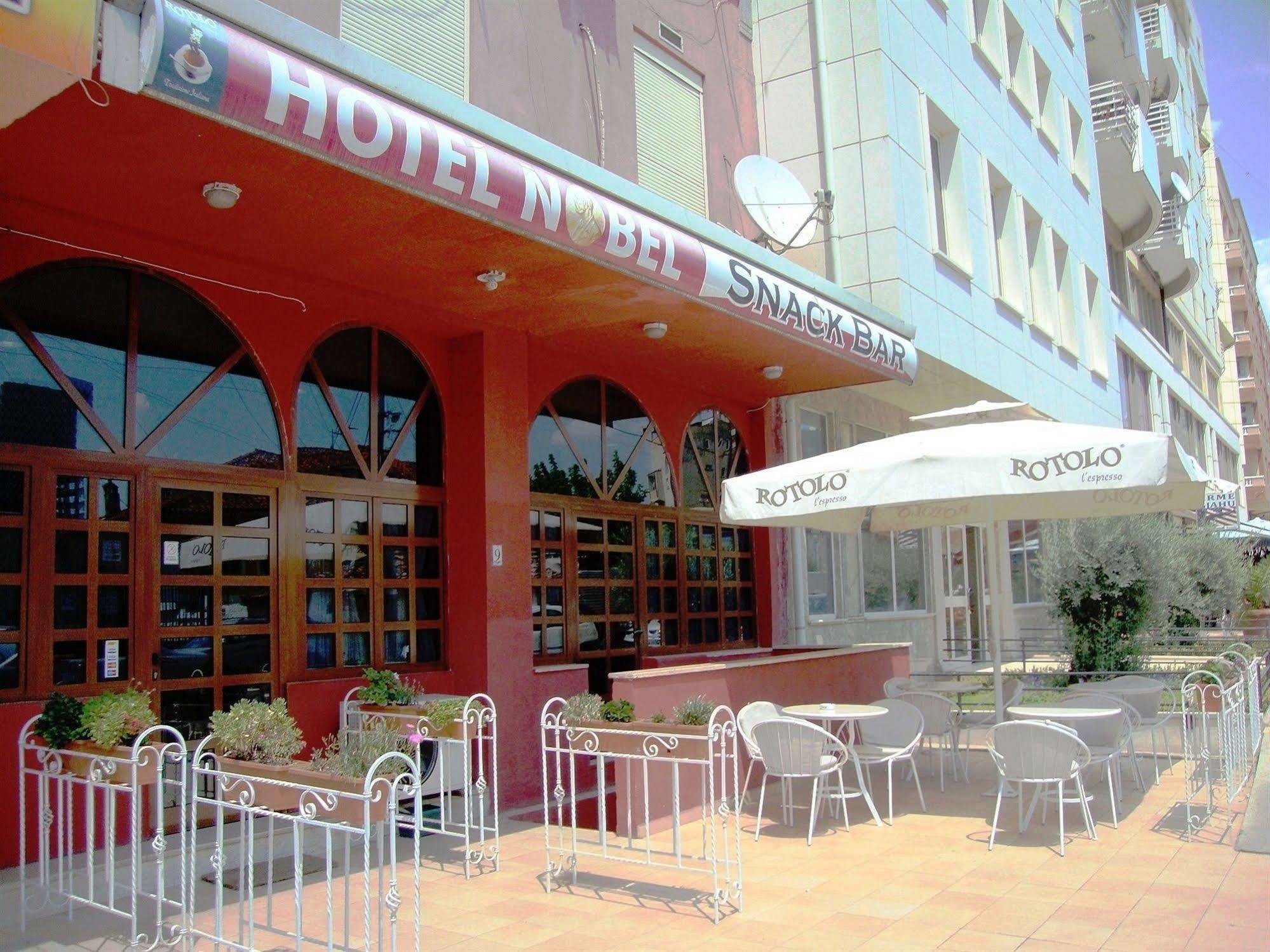 Hotel Nobel Тирана Экстерьер фото
